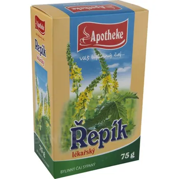 Horký nápoj Apotheke Řepík lékařský nať sypaný čaj 75 g