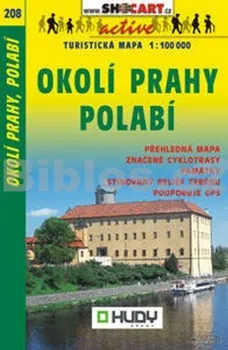 Okolí Prahy, Polabí turistická mapa 1:100 000