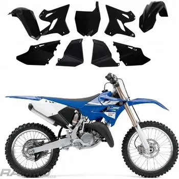 Sada plastů RaceTech Restyling Plastic Kit Yamaha YZ125 / YZ250 02-14 Black