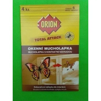 Přípravek proti hmyzu ORION na MOUCHY OKENNÍ 4KSmotýl