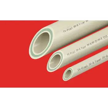 Vodovodní potrubí PPR trubka 40×4,5 FASER HOT se skelnými vlákny