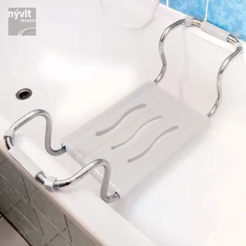 Koupelnové sedátko Vanové sedátko PLAST/KOV; nosnost 150 kg; nastavitelná šíře 42 - 65 cm - S/4131