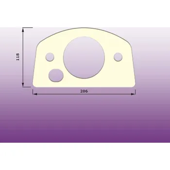 Těsnění WC kombi mezi nádrž a mísu typ N - G4/105F