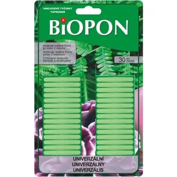 Hnojivo Biopon univerzální tyčinky 30 ks