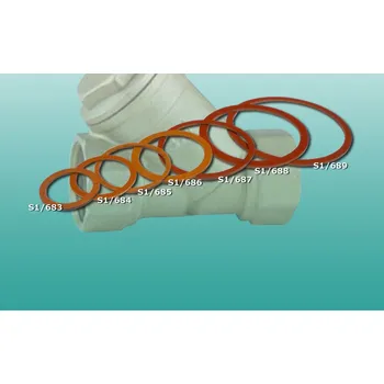 Těsnění mosazných filtrů 1/2" 30x24x1 mm fíbr - S1/684