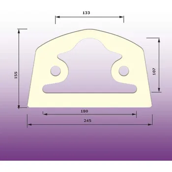 Těsnění WC kombi mezi nádrž a mísu typ K - G4/105C