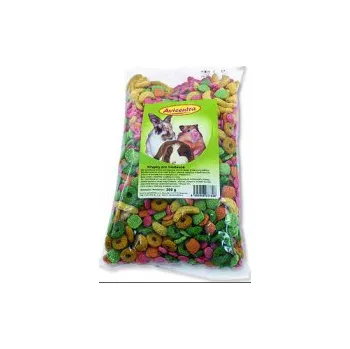 Krmivo pro hlodavce Křupky barevné pro hlodavce 200g 1ks