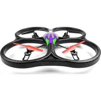 RC model vrtulníku WL Toys V262 zelená, RC kvadrokoptéra - RTF, 4Ch, 2,4 GHz, gyroskop