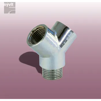 Instalatérský materiál Y kus 1/2" - chrom - F/3706