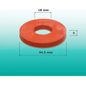 Těsnění zpětné klapky pro Darling 5/4“ pryž 18 x 44.5 x 5 mm - S1/4373