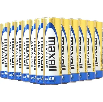 Tužková AA alkalická baterie Maxell 12ks