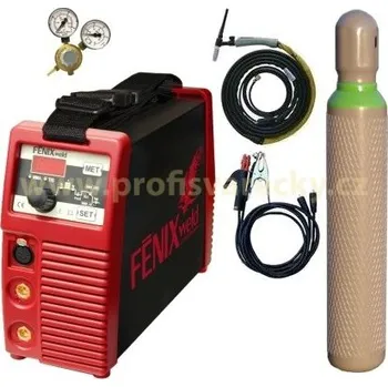 Svářečka Kühtreiber Set 7 FÉNIX 200 VR + kabely 3 m + hořák TIG + tlak. l
