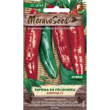Semeno Moravoseed Paprika do fóliovníku Komtesa F1 15 ks