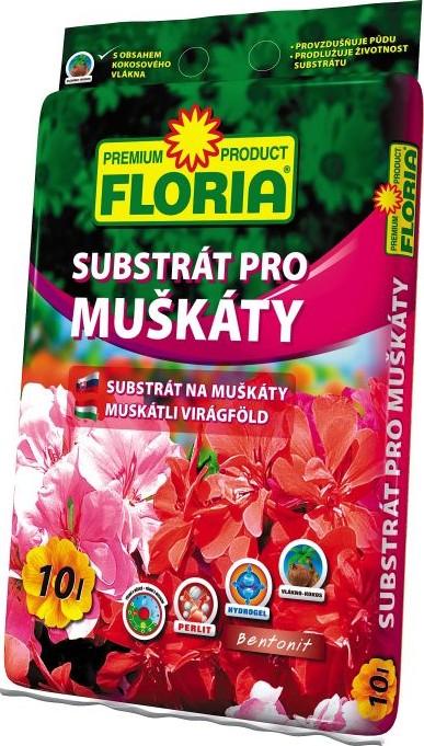 Floria Substrát pro muškáty od 59 Kč Zbozi cz