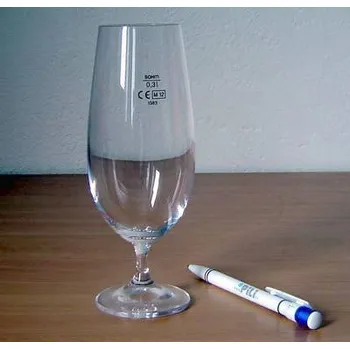 Sklenice Pohár GASTRO 0,3 l cejch pivo na stopce