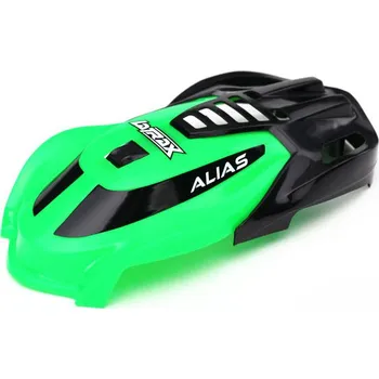 RC vybavení Traxxas kabina zelená, vrut 1.6x5 (3): LaTrax Alias