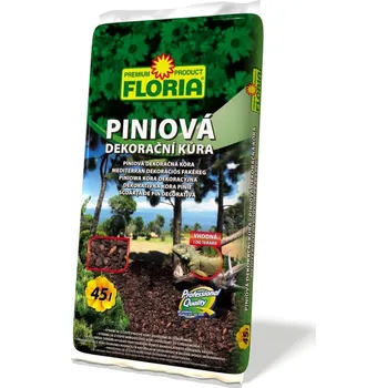 Substrát Floria Piniová dekorační kůra 45 l