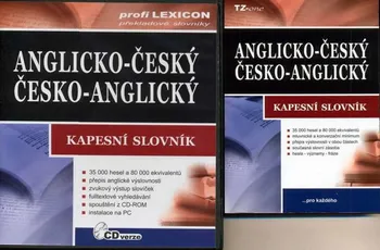 Slovník Anglicko-český/česko-anglický kapesní slovník + CD-ROM