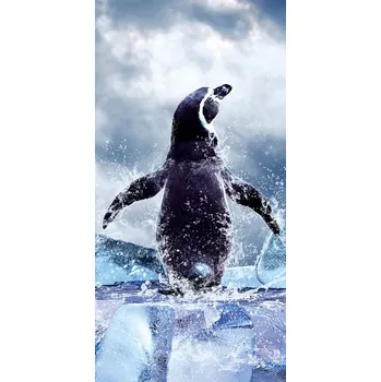 Fototapeta DIMEX fototapeta na podlahu Penguin 85 x 170 cm