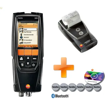 Analyzátor Testo 320 + tiskárna pro měření podle TPG 704 01