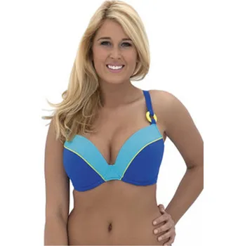 Dámské plavky Recenze Plavková podprsenka Curvy Kate Ocean Drive CS2451 - Modro-modrá 80 J 