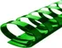 Vázací hřbet plastový hřbet 45mm zelená 50ks