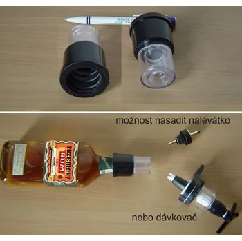 Dávkovač mýdla Dávkovač - adaptér na lahve chráněné proti plnění nástavec