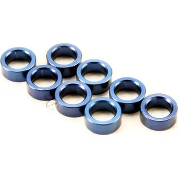 RC vybavení Traxxas distanční kroužek hliník modrý (8)