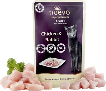 Krmivo pro kočku Nuevo Cat Adult kapsička kuře/králík 85 g