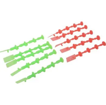 RC model ostatní Estes ucpávka motoru Mini (5 oranž, 5 zelená)