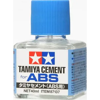 Průmyslové lepidlo Tamiya Cement for ABS – lepidlo na ABS (40 ml)