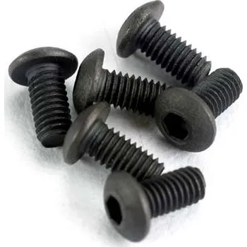 RC vybavení Traxxas šroub imbus M3x6mm půlkulatá hlava (6)