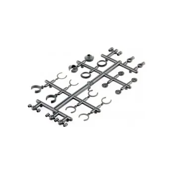 RC vybavení 1:10 LRP S10 Twister: Vymezovací podložky olejových tlumičů