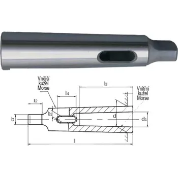 CROMWELL Redukční pouzdro Morse KEN4822120K, KEN4822130K, KEN4822140K, KEN4822150K, KEN4822230K, KEN4822240K, KEN4822250K, KEN4822340K, KEN4822350K, KEN4822450K, KEN4822460K, KEN4822560K 3 x 2
