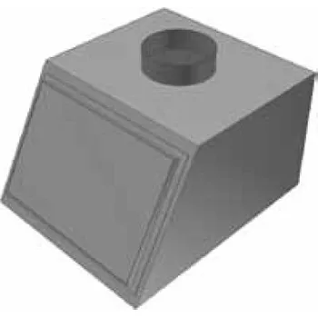 Atrea PKJ Přechod komora 340 x 400 ø 125 pro rozdělovací komoru RKJ 340x400 R146426