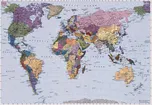 Komar fototapeta World Map 4-050
