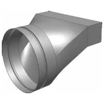 Kanalizační potrubí Atrea PPK Podlahový přechod 160 x 40 / ø 160 přímý koncový R121461