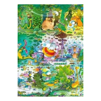 Heye Mordillo: Divoká zvěř (Wildlife) - triangular Puzzle Heye Mordillo: Divoká zvěř (Wildlife) - triangular