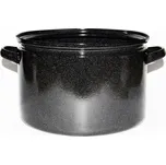 Smaltovaný hrnec 48 cm, 50 l Gastro, plechový, vysoký SFINX Belis 21348-00400009 (Belis 21348-00400009 Vysoký užitkový smaltovaný hrnec z plechu s ušima)