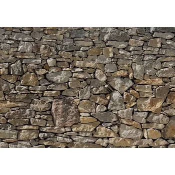 Komar Papírová fototapeta 368 x 254 cm, Stone Wall