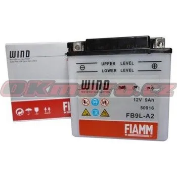 Motobaterie Fiamm (Itálie) Motobaterie Fiamm FB9L-A2, 12V, 9Ah