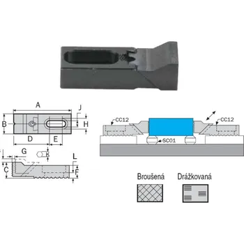 CROMWELL Upínka nastavitelná IND4251050D, IND4251050F, IND4251050H, IND4251050J, IND4251050M, IND4251050R IND4251050H