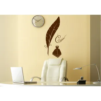 Samolepící dekorace Nomia Pro samolepka na zeď Pero a kalamář