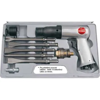 Pneumatické kladivo CROMWELL Pneumatické kladivo/dláto KBE2703100K sada