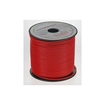 elektrický kabel Kabel 1,5 mm, červený, 100 m bal (3100201)