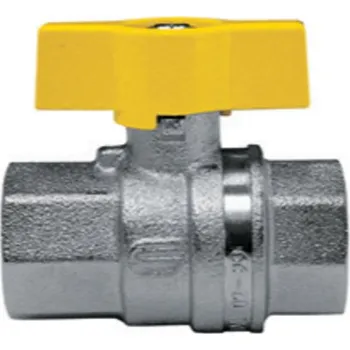 Kulový kohout plyn motýl DN 15 - 1/2"