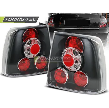 Osvětlení automobilu ZADNÍ SVĚTLA, LAMPY VOLKSWAGEN PASSAT B5 3B SEDAN, 1997-2000, ČIRÉ/ČERNÉ BLACK 1 (LTVW63)