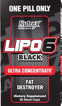 Spalovač tuku Nutrex Lipo 6 Black Ultra Concentrate 60 cps.