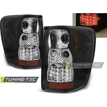 Zadní světlomet Zadní světla Jepp Grand Cherokee 99-05 - krystal/černé LED (LDCH07)