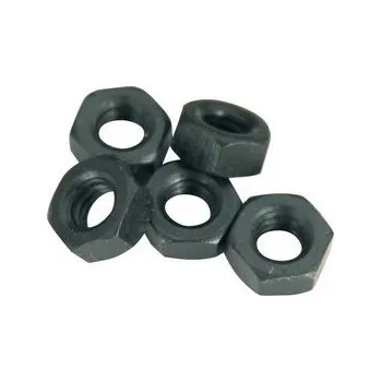 Montážní matka černá M4, 50 ks (h100)